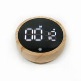 Digital Kitchen Timer - Magnetic Countdown Countup Timer , Easy for Cooking and for Seniors and Kids to Use（light wood grain color）