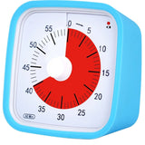 60 Minute  ⁠— Visual Timer with Desktop Software for Kids Classroom Learning, Teachers Desk Clock, Study Tool and Office Meetings with Silent Operation (Sky Blue)