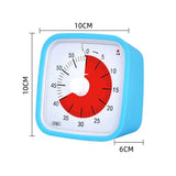 60 Minute  ⁠— Visual Timer with Desktop Software for Kids Classroom Learning, Teachers Desk Clock, Study Tool and Office Meetings with Silent Operation (Sky Blue)