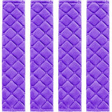 Car Seat Belt Pads Cover, 4 Pack Seat Belt Shoulder Strap Covers Protector to Release Stress to Your Neck and Shoulder for a Safety Driving (Purple)