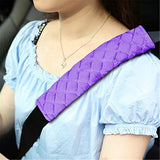 Car Seat Belt Pads Cover, 4 Pack Seat Belt Shoulder Strap Covers Protector to Release Stress to Your Neck and Shoulder for a Safety Driving (Purple) In Australia - Darrahopens