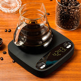 Coffee Scale with Timer, Rechargeable - Standard Rechargeable Espresso Scale for Pour Over and Drip Coffee (Black) In Australia - Darrahopens