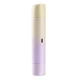 Comfort 2 in 1 Electric Lady Shaver, Dual Head Shaver Women, Bikini Trimmer for Women, Cordless Rechargeable Waterproof Women's Electric Razor Dry/Wet, for Facial Chin Underarm Legs (Purple)