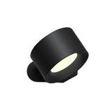 Reading Lights, Wall Mounted Sconces with 3 Color Temperatures & 3 Brightness Levels, Rechargeable Battery Operated Touch Control 360° Magnetic Ball for Study Bedside Bedroom（black） In Australia - Darrahopens