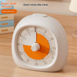 Visual Timer for Kids 60-Minute - Countdown Timer with Optional Alarm, , Time Management for Homework, Chores, Office, Kitchen, Teaching & Study Routines (white)