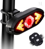 Smart Bike Tail Light with Turn Signals, USB Rechargeable Wireless Bicycle Turn Signal Lights, Remote Control Waterproof Rear Safety Warning Light for ebike Scooters In Australia - Darrahopens