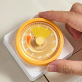 Magnetic Visual Timer, 60 Minute Oversize Countdown Visual Timer for Kids and Adults, Durable Mechanical Time Management Tool (yellow) In Australia - Darrahopens