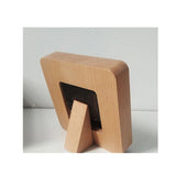 Wooden Desk Clock,  Small Analog Clock Desktop Decoration, Modern Desk and Shelf Clock, Silent Non-Ticking Battery Operated Table Clock, Mantel Clock for Office,Beech wood In Australia - Darrahopens