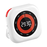 Digital Visual Timer,Adjustable Brightness and Volume Productivity Timer with Magnetic Backing and Stand for Cooking Gaming（Upgraded white version） In Australia - Darrahopens