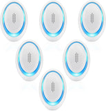 Ultrasonic Pest Repeller 6 Packs,Electronic Pest Repellent Pest Control Indoor for Living Room, Office, Warehouse, Garage, Hotel In Australia - Darrahopens