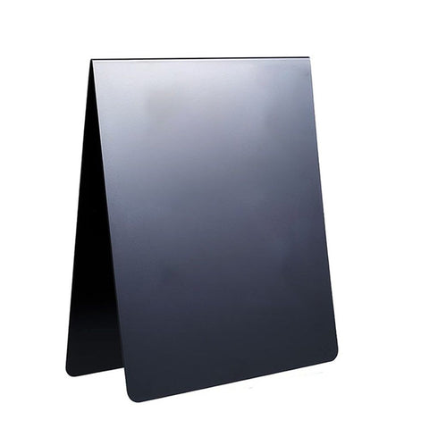 1 Pcs  Magnetic Bulletin Board Metal Magnet Board Magnet Display Stand for Tabletop Desktop Home Kitchen Office Decor (Black) In Australia - Darrahopens