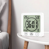 Digital Bathroom Shower Wall Clock Timer with Alarm with Big LCD Display, Waterproof for Water Spray,  Wall Clock Timer for Bathroom Shower Makeup Cooking In Australia - Darrahopens