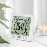 Digital Bathroom Shower Wall Clock Timer with Alarm with Big LCD Display, Waterproof for Water Spray,  Wall Clock Timer for Bathroom Shower Makeup Cooking In Australia - Darrahopens