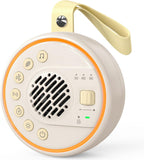 White Noise Machine for Baby & Adults with 22 Relaxing Sounds & Adjustable Night Light, Rechargeable & Portable Sleep Aid for Home & Travel（beige）