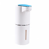 Automatic-Foaming-Soap-Dispenser-Touchless, White Hand Soap Dispenser 13oz/350ml  Wall Mounted & Countertop Design（sky blue） In Australia - Darrahopens