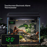 2pcs Aquarium Digital Thermometer with LED Touch Screen - Stick-on Fish Tank Thermometer for Betta Tanks， Cordless Waterproof Sensor In Australia - Darrahopens