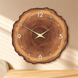 Rustic Wall Clock Silent 12 Inch Battery Operated Wooden Home Decor for Bathroom Kitchen Bedroom Living Room, In Australia - Darrahopens