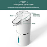 Automatic Foaming Soap Dispenser - Hand Free Pump Touchless Soap Dispenser Electric Dispenser with 380ml, USB Rechargeable 4levels Adjustable Dispenser for Bathroom Kitchen（White foam version） In Australia - Darrahopens