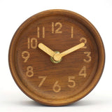 Decorative  No-Tick Design – Easy to Read Silent Sweep Mantle Clock – Quiet Tabletop Clocks with Wood Body, Hands, & Battery Cover In Australia - Darrahopens
