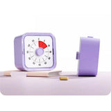 60 Minute Kids Visual Timer Home Edition - for Homeschool Supplies Study Tool, Timer for Kids Desk, Office Desk and Meetings with Silent Operation (Purple) In Australia - Darrahopens