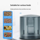 Automatic Fish Feeder Dispenser for Aquarium: Rechargeable Auto Feeders for Tank Turtle Pond Betta - 200ml Smart Food Feeding Timer Dispensers（with battery） In Australia - Darrahopens