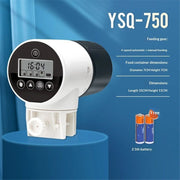 Automatic Fish Feeder Dispenser for Aquarium: Rechargeable Auto Feeders for Tank Turtle Pond Betta - 200ml Smart Food Feeding Timer Dispensers（with battery） In Australia - Darrahopens
