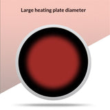Coffee Mug Warmer,  Electric Coffee Cup Warmer for Desk Temperature-Controlled Beverage Warmers Heating Plate for Coffee, Milk, Tea, Candle Wax - White In Australia - Darrahopens