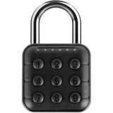 Combination Lock, 6 Digit Password Locker Lock  Zinc Alloy Code Digital Padlock, Push Button Safe Padlock Security Padlocks, Combination Padlock for Gym and School Lockers(Black) In Australia - Darrahopens