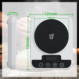 Precise 1°F Thermostat Control (70-100°F) Sourdough Warming Mat for Kitchen Auto Warming On/Off, 12-Hour Timer,Perfect for Sourdough Fermentation & Home Baking (White) In Australia - Darrahopens