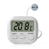 Small Digital Thermometer ON/Off Switch Indoor/Outdoor Meter Gauge , electronic water temperature gauge for fish farming（Large screen thermometer） In Australia - Darrahopens