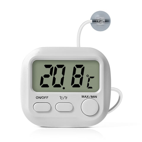 Small Digital Thermometer ON/Off Switch Indoor/Outdoor Meter Gauge , electronic water temperature gauge for fish farming（Large screen thermometer） In Australia - Darrahopens