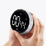 Kitchen Timer Digital Timer Cooking Study Stopwatch Led Counter Alarm Remind Manual Electronic Countdown(218 silver white) In Australia - Darrahopens