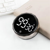 Kitchen Timer Digital Timer Cooking Study Stopwatch Led Counter Alarm Remind Manual Electronic Countdown(218 silver white) In Australia - Darrahopens