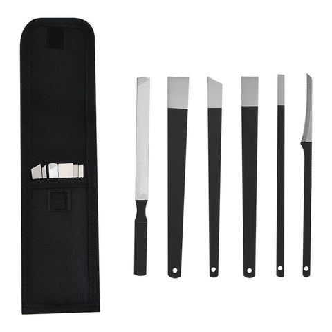 6pcs Pedicure Knife Set Callus Knife for Feet Ingrown Toenail Knives Foot Care Tools Dead Skin Removal Nail Scraper File with Storage Bag In Australia - Darrahopens