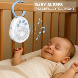 White Noise Machine | Portable Sound Machine for Babies, Kids, Adults | Sleep Soother | 20Soothing Sounds | Long Battery Life | Travel, Registry, Baby Gift（blue）