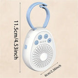 White Noise Machine | Portable Sound Machine for Babies, Kids, Adults | Sleep Soother | 20Soothing Sounds | Long Battery Life | Travel, Registry, Baby Gift（blue） In Australia - Darrahopens