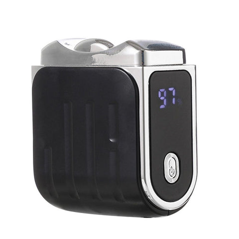 Electric Nail Clipper, 2 in 1 Auto Fingernail Cutter and Polishing Grinder, Rechargeable Automatic Fingernail Trimmer Quiet (Black)