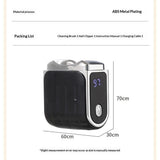 Electric Nail Clipper, 2 in 1 Auto Fingernail Cutter and Polishing Grinder, Rechargeable Automatic Fingernail Trimmer Quiet (Black)