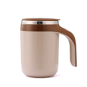 Self Stirring Mug - Rechargeable Automatic Magnetic Electric Coffee Mug, Rotating Cute Mixing Cup Tasse, To Stir Office/Kitchen/Travel/Home Coffee/Tea/Hot Chocolate/Milk-380ml(Brown) In Australia - Darrahopens