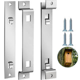 3 Sets Bird House Hanger Bracket, Rust Proof Galvanized Steel Bird House Kit, Stable Mounting Bracket with Screws for Securing and Stabilizing Bird Houses Nesting Boxes Feeders In Australia - Darrahopens