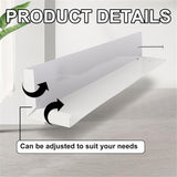 8 Pcs Aluminum Siding Corners 8 Inch Outside White Corner Caps Smooth Siding Trim, Metal Nails Included for Mobile Home House Exterior In Australia - Darrahopens