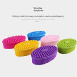 Body Scrubber  Infused Silicone Shower Brush, Tested Dual Sided, Stays Fresher Longer,  Certified Gentle Exfoliating Loofah Alternative Sensitive Skin Women