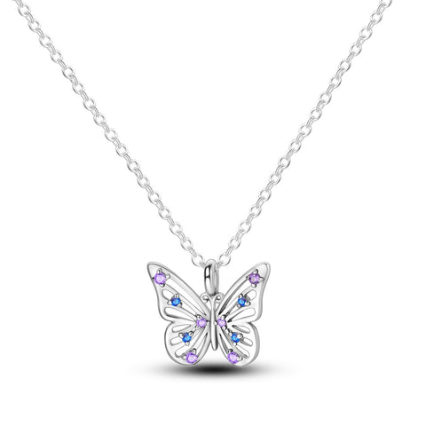 925 Sterling Silver Necklace for Women, Pendant with Lollipop, Heart, Moon, Geometric, Simple, Fine Jewelry Gift