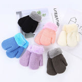 More velvet gloves for children, lovely thick full-finger gloves, gloves for babies and toddlers In Australia - Darrahopens