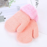 More velvet gloves for children, lovely thick full-finger gloves, gloves for babies and toddlers