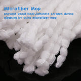3 Pack Spin Mop Replacement Head for Hurrica, Mopnad, Cassabel and Other 360 Spin Mop Systems, Microfiber Spin Mop Refills (3pc-White) In Australia - Darrahopens