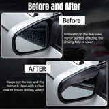 2PCS Car Mirror Rain Visor Eyebrow, Waterproof Exterior Rear View Mirror Rain Eyebrows for Cars, Auto Side Rearview Mirrors Rainproof Guard, Car Accessories for Most Vehicles (Carbon Fiber) In Australia - Darrahopens