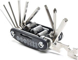 Motorcycle Bike Mechanic Repair Tool Kit with 16 In 1 Multi-Function Allen Key Multi Hex Wrench Screwdriver for Home Outdoor Travel Camping Sport Bicycle Cycling Brand: Nuoxinus