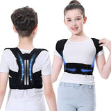 Professional Posture Corrector , Effective Upper Back Posture Brace for Teenagers Boys Girls Spinal Support to Improves Slouch, Prevent Humpback, Relieve Back Pain M