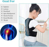 Professional Posture Corrector , Effective Upper Back Posture Brace for Teenagers Boys Girls Spinal Support to Improves Slouch, Prevent Humpback, Relieve Back Pain M